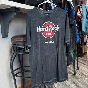 Hard Rock Cafe Honolulu Charcoal Tee